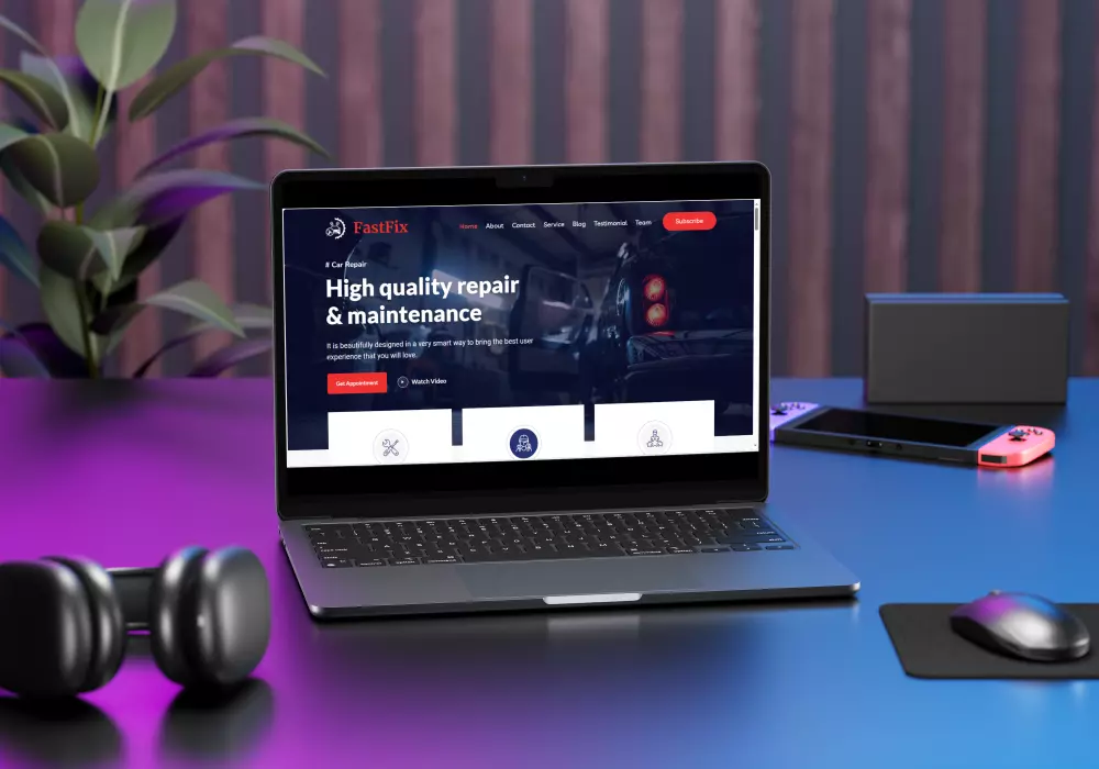 موقع إلكتروني WordPress