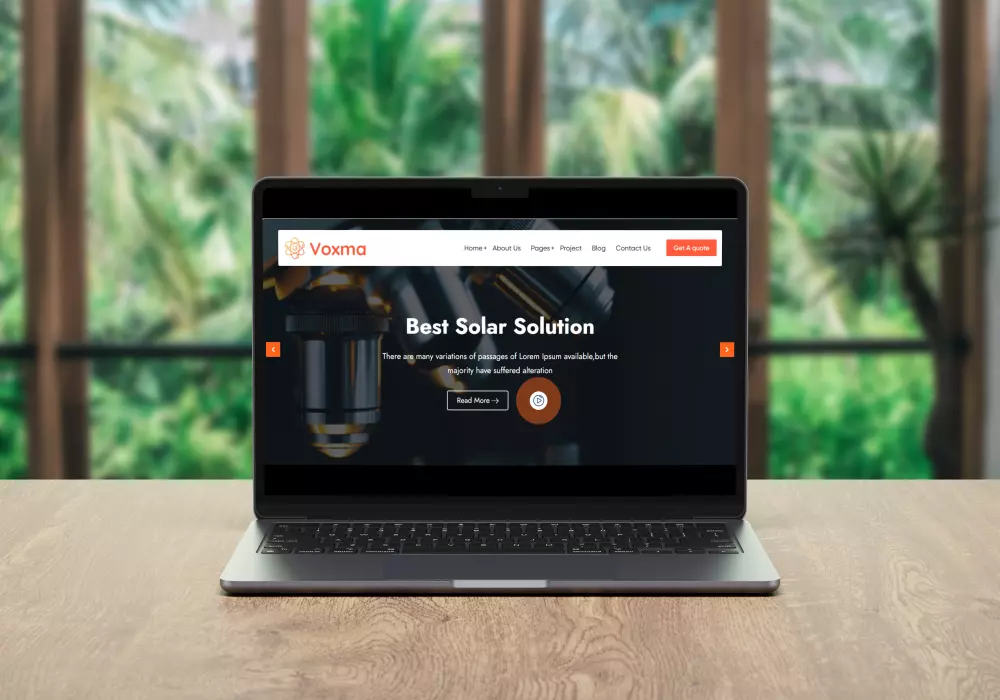 موقع إلكتروني WordPress