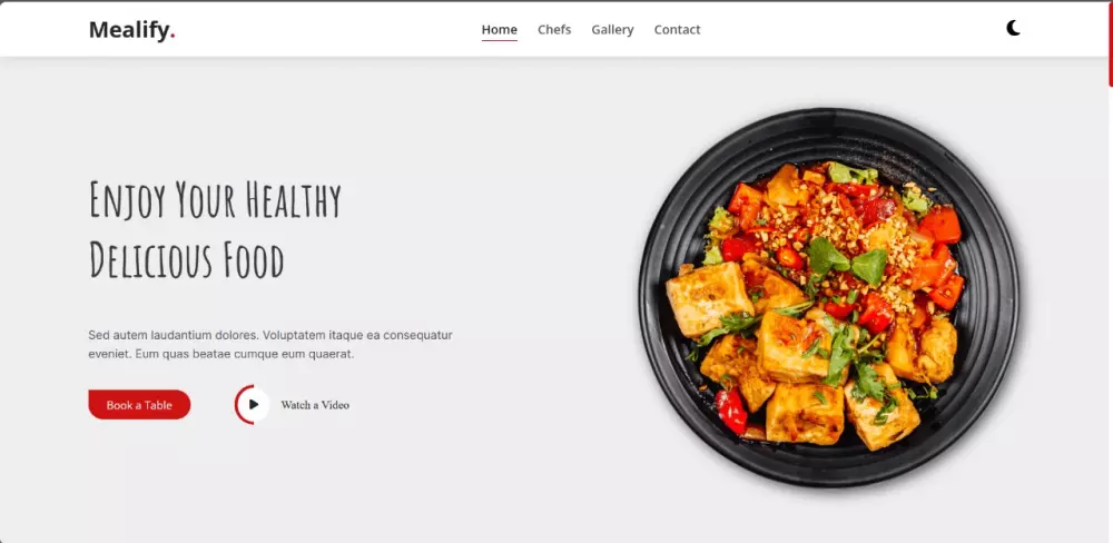 صفحة ويب احترافية متوافقة مع جميع الشاشات