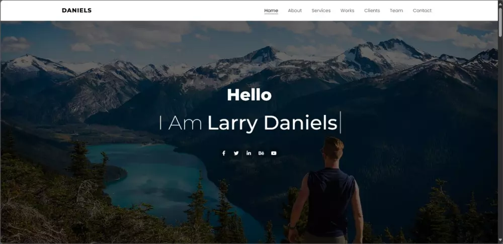 صفحة ويب احترافية متوافقة مع جميع الشاشات