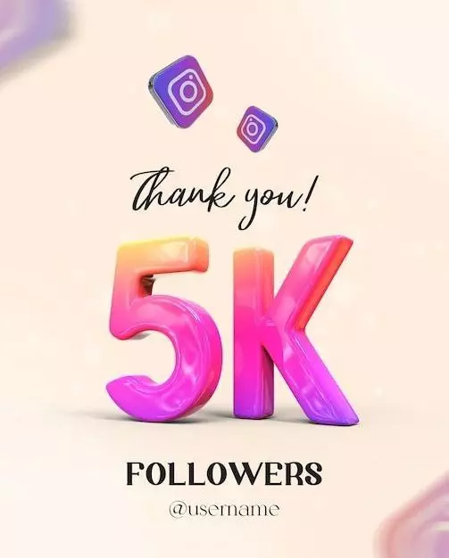 5000 متابع انستجرام  - Guaranteed Instagram followers