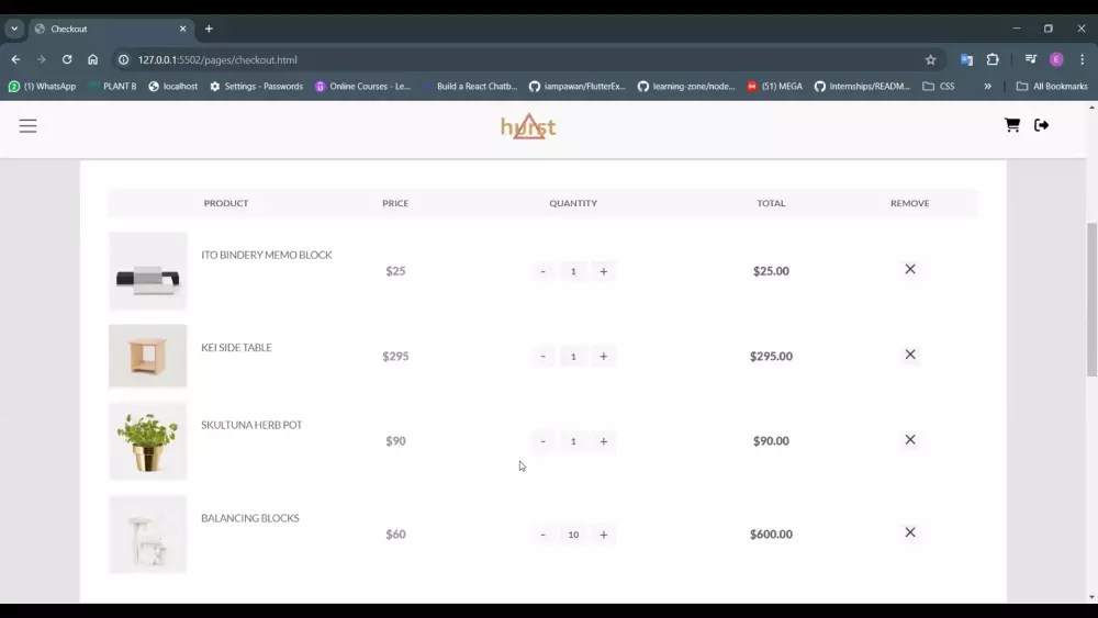 برمجه موقع متكامل فرونت اند و باك أند