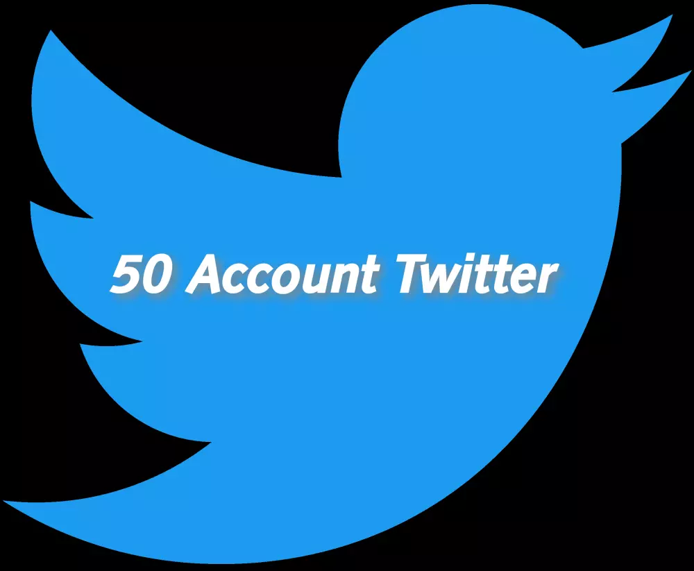 ٥٠ اكونت تويتر نشط
