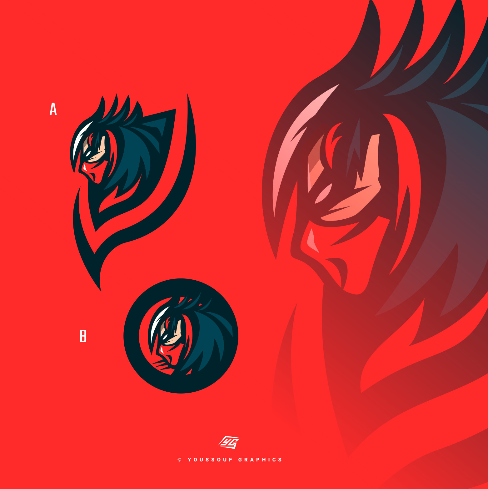 تصميم شعار Mascot Logo إحترافي