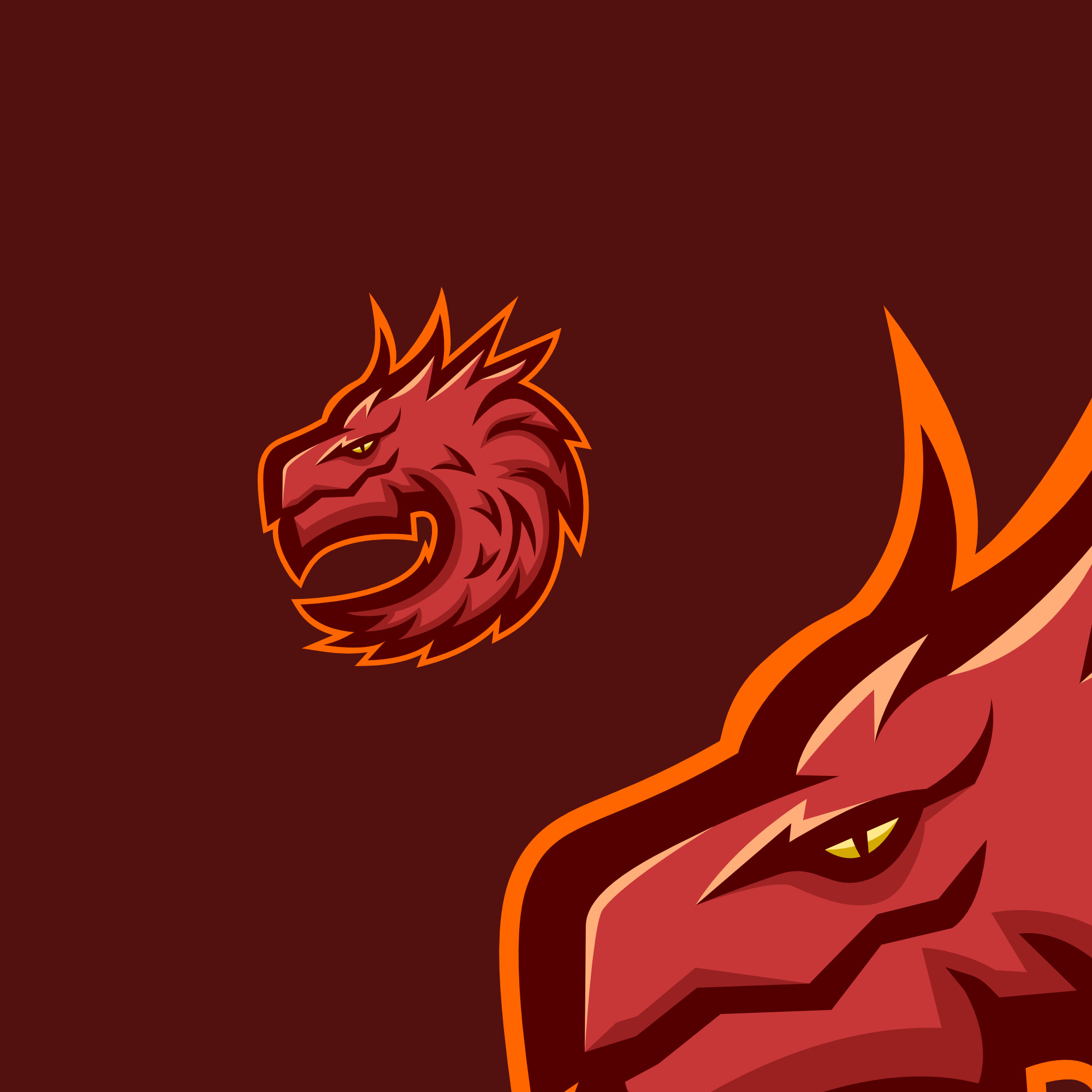 تصميم شعار Mascot Logo إحترافي
