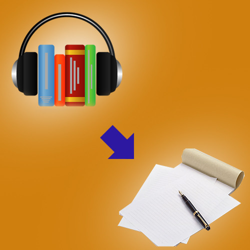 تفريغ صوتي لكل ساعة ب 5$