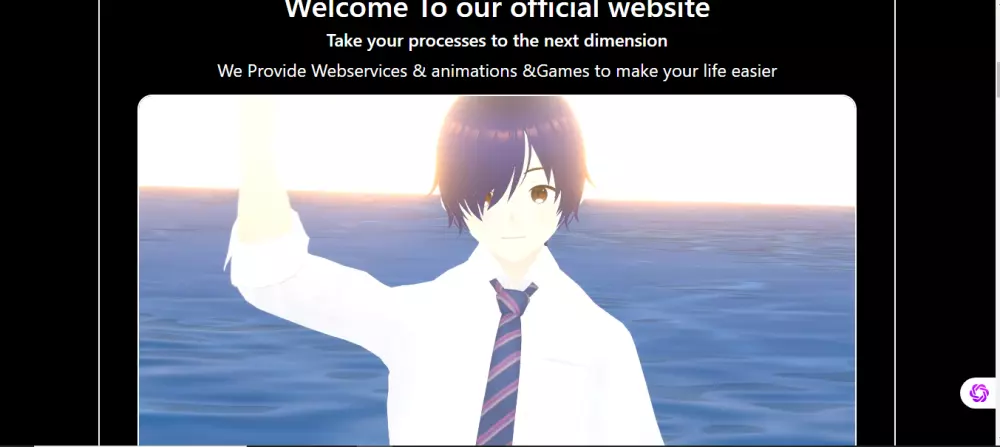 تصميم مواقع الويب مع قابلية اضافة فيديوهات انمي مخصصه التصميم