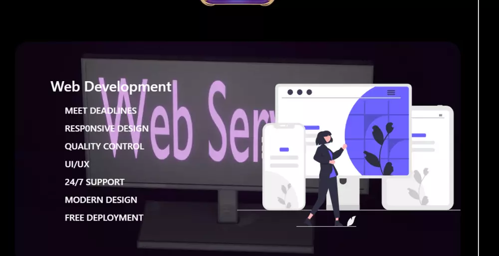 تصميم مواقع الويب مع قابلية اضافة فيديوهات انمي مخصصه التصميم