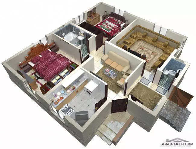 تصميمات راقية ودقة الرسم الهندسي المعماري