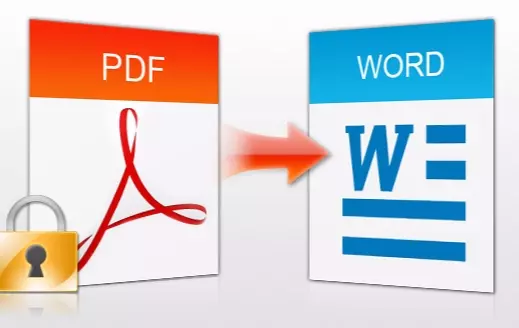 تحويل ملفات ال pdf الي word