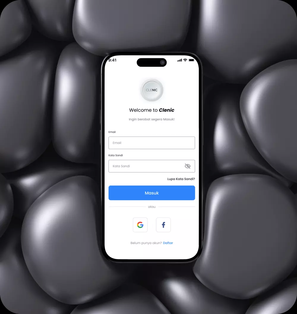 تصميم تطبيق يضم 70 صفحة مخصصة لحجز مواعيد الأطباء