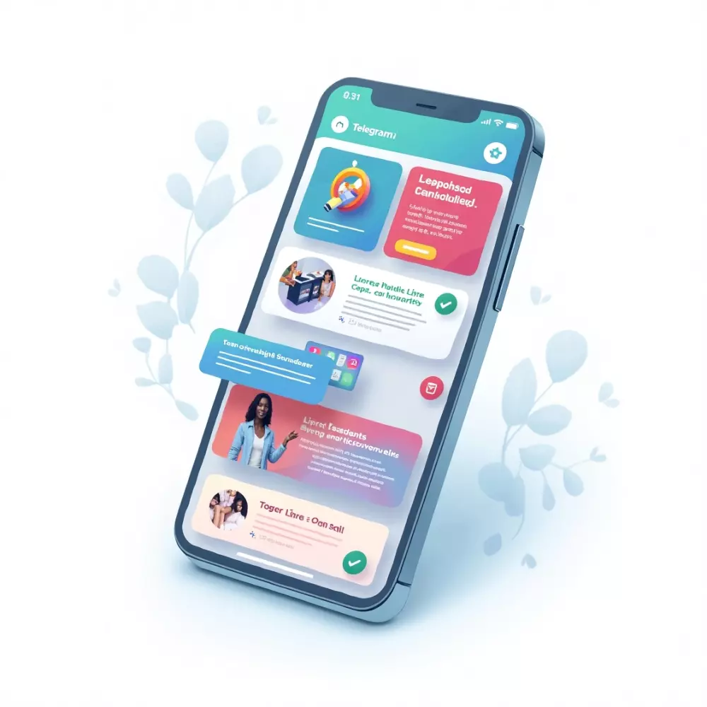 اعلان ممول لقناتك العامة في تليجرام Telegram