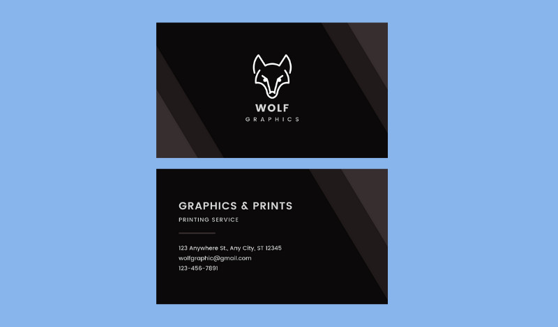 تصميم بزنس كارد احترافي (visit card) كرت شخصي - بطاقة اعمال-