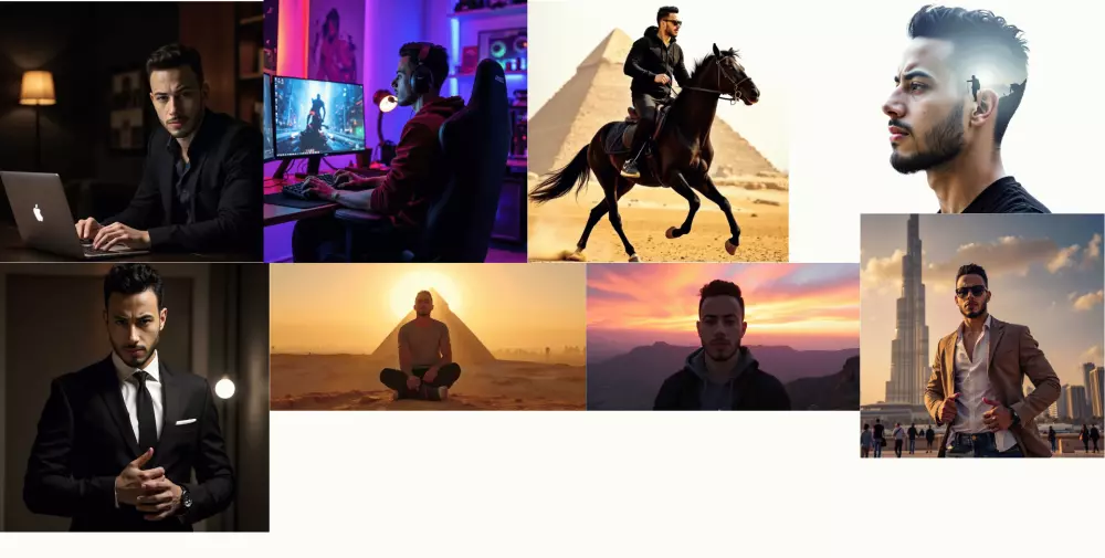 تصميم صور بروفايل احترافية بتقنية الذكاء الاصطناعي – اجعل حضورك الرقمي مميزًا