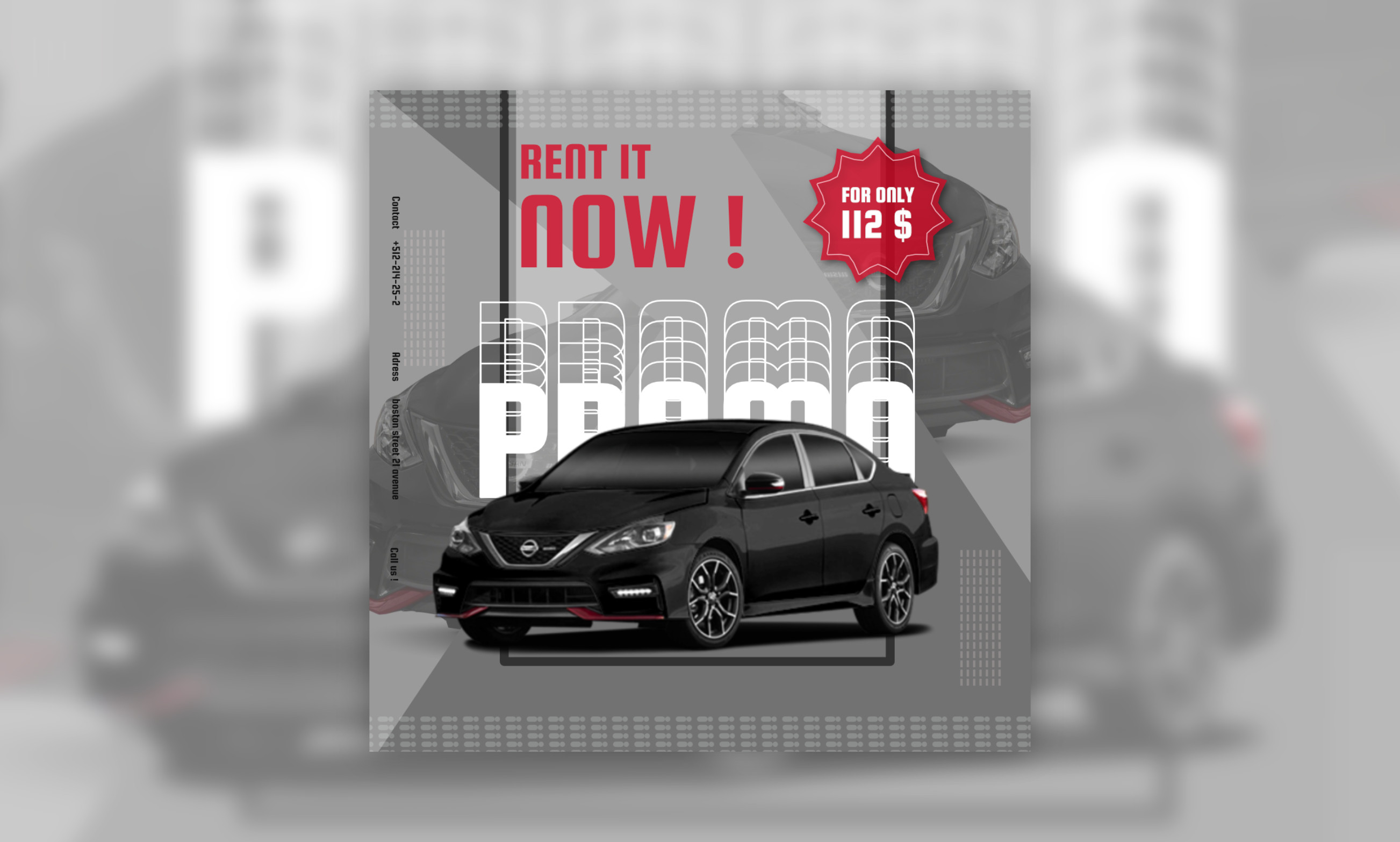 تصميم 2 بوستات سوشيال ميديا جميلة وفعالة