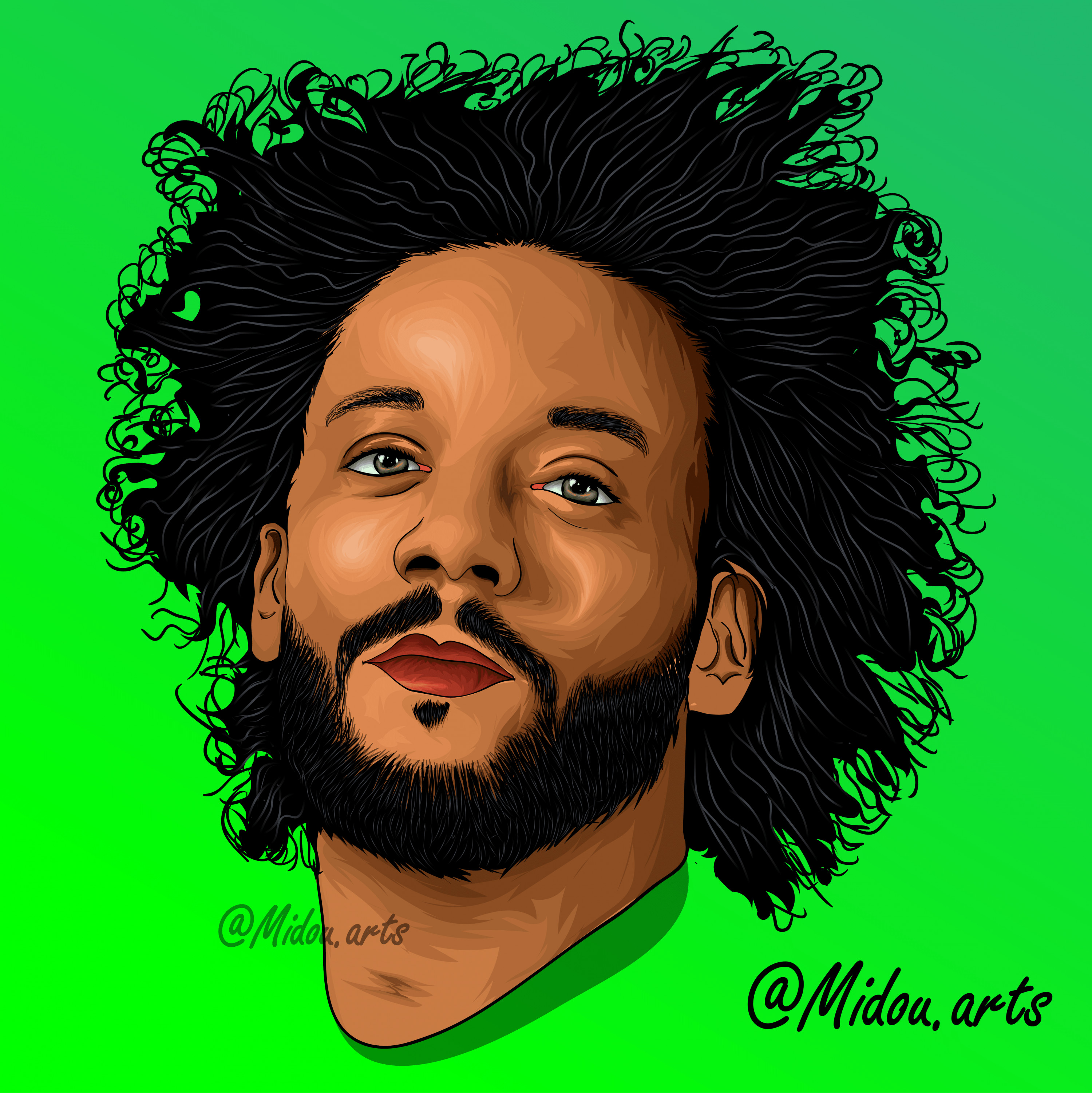 رسم صور كرتون vector art احترافية