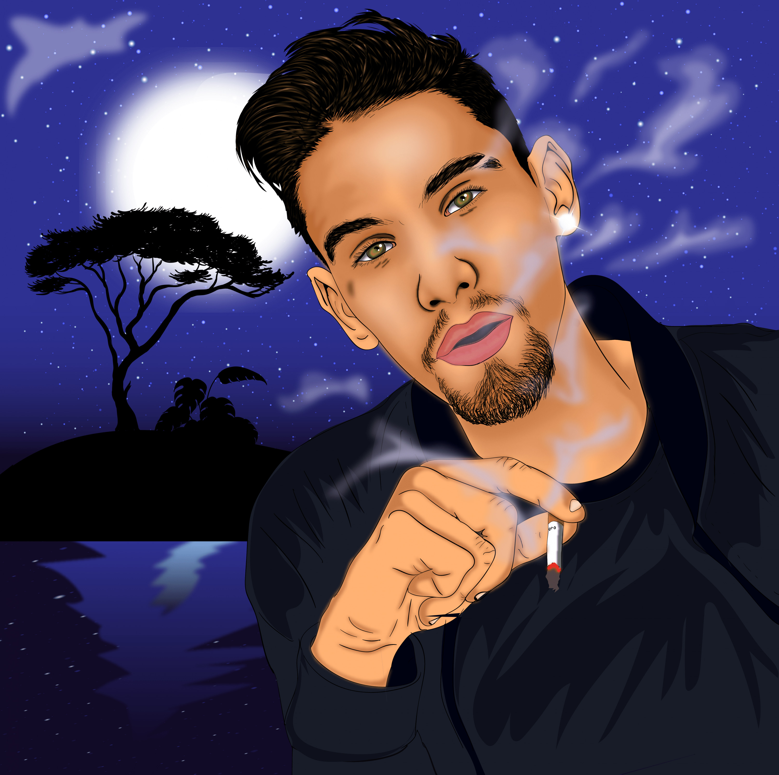 رسم صور كرتون vector art احترافية