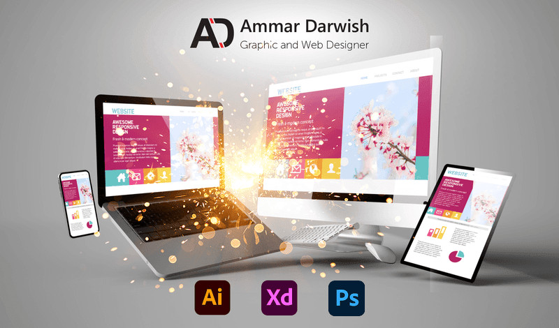 سوف أقدم لك تصميم مميز و احترافي لموقعك الالكتروني