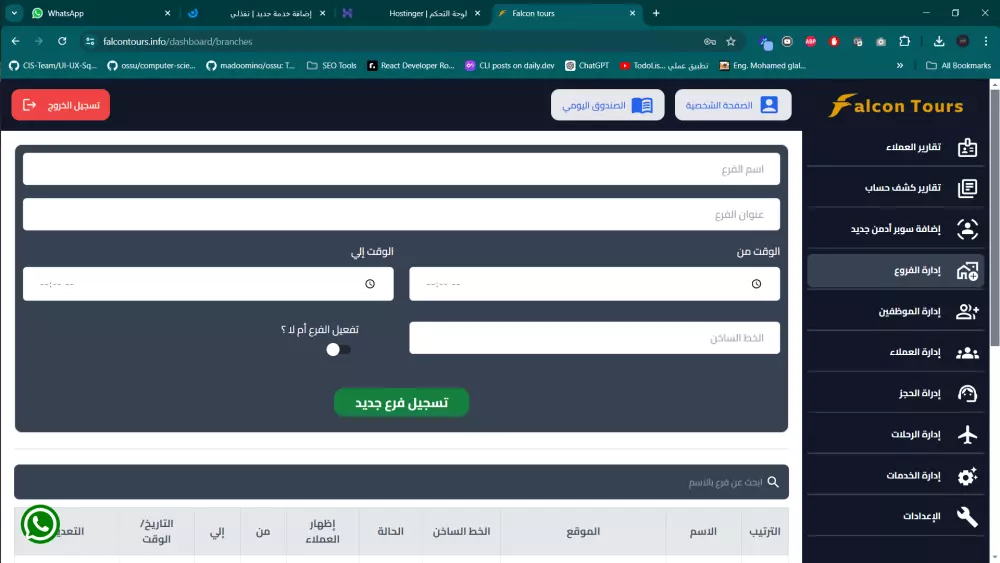 تصميم و برمجة لوحة تحكم كاملة وربطها بموقعك