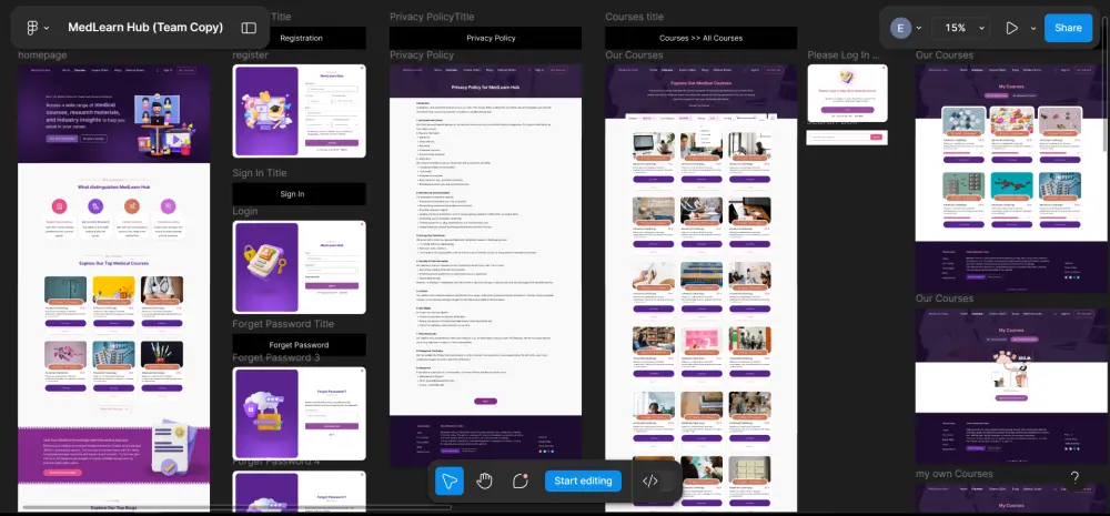 إنشاء منصة تعليمية احترافية متكاملة وربطها بلوحة تحكم ذكية