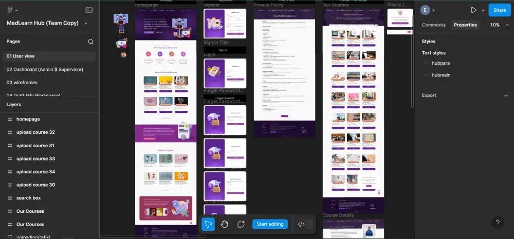 إنشاء منصة تعليمية احترافية متكاملة وربطها بلوحة تحكم ذكية