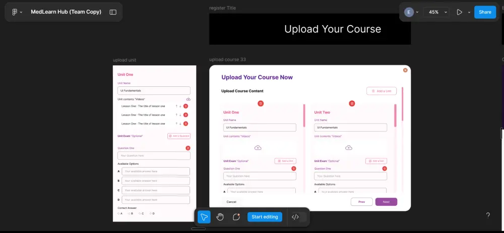إنشاء منصة تعليمية احترافية متكاملة وربطها بلوحة تحكم ذكية
