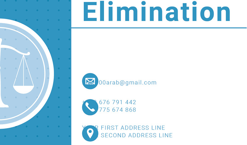 تصميم إحترافى لبطاقات الأعمال والكروت الشخصية