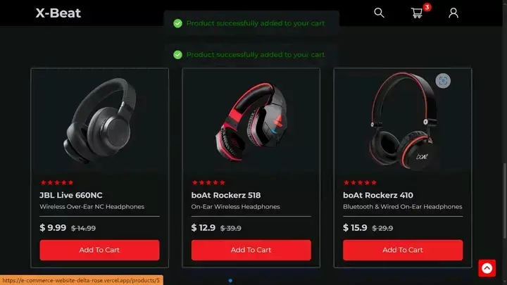 برمجة الواجهة الأمامية لمتجرك او موقعك