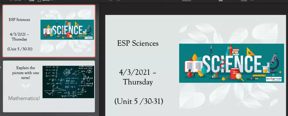 عرض تقديمي لمحتوى تعليمي أو أكاديمي