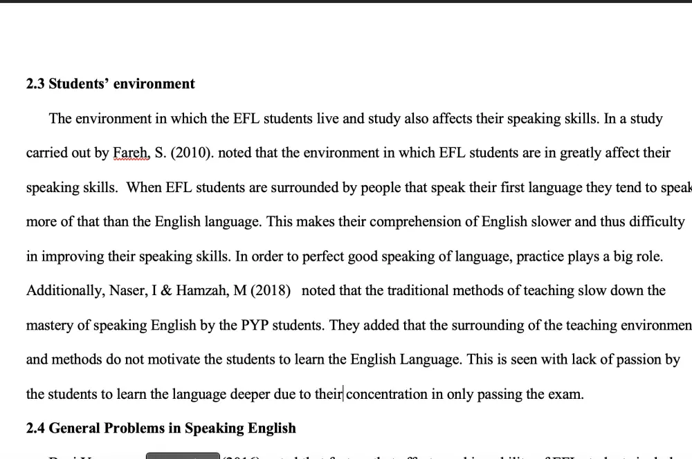 تدقيق لغوي مع الترجمة