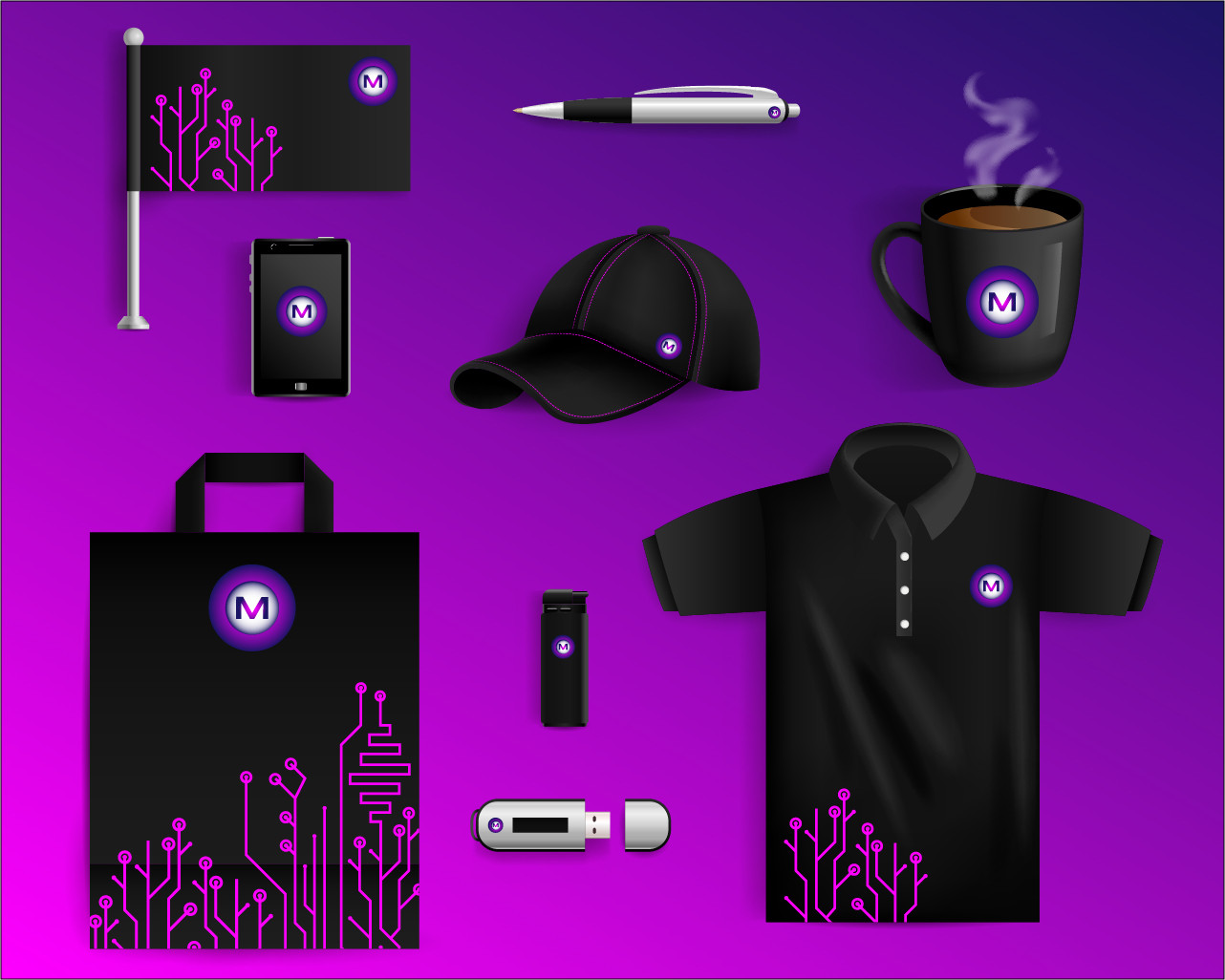 تصميم هوية بصرية و شعارات