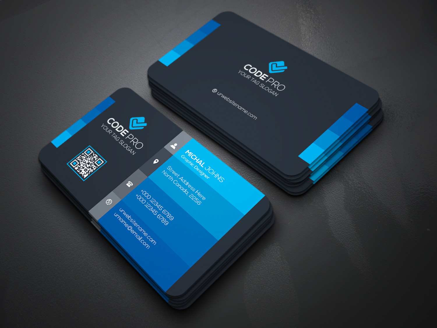 تصميم كارت بزنس كارد أحترافي