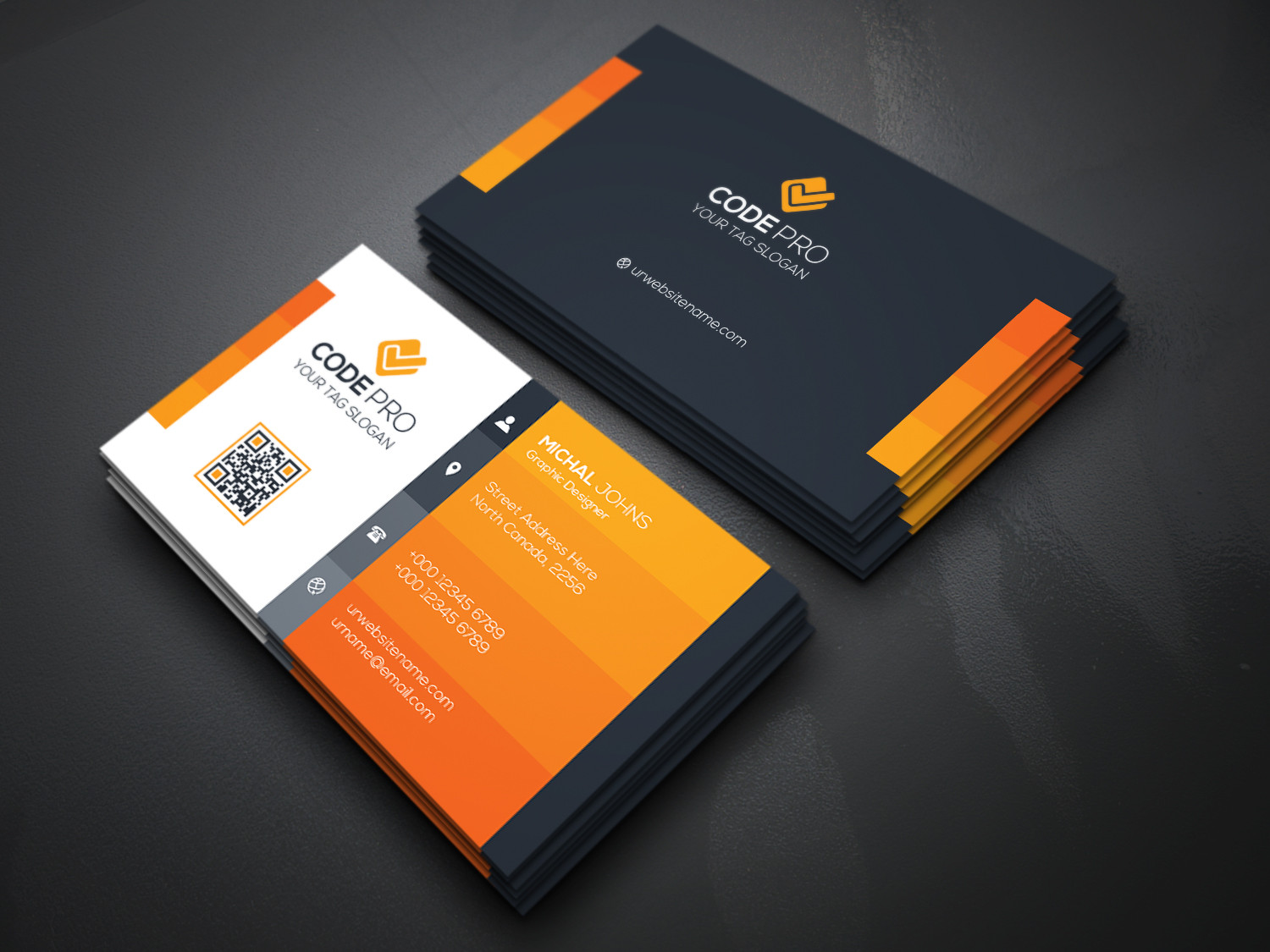 تصميم كارت بزنس كارد أحترافي