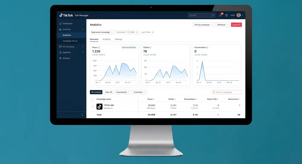 اقوم بعمل إعلان ممول احترافي لخدمتك على منصة تيك توك