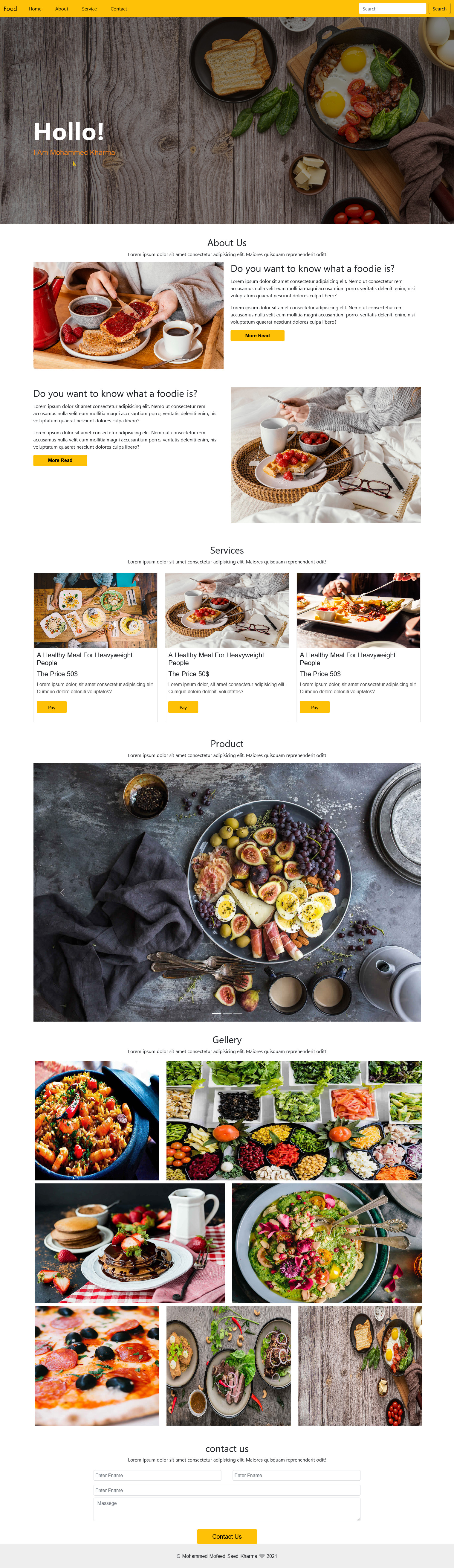 تصميم موقع يحتوى على 3 صفحات ب 15$