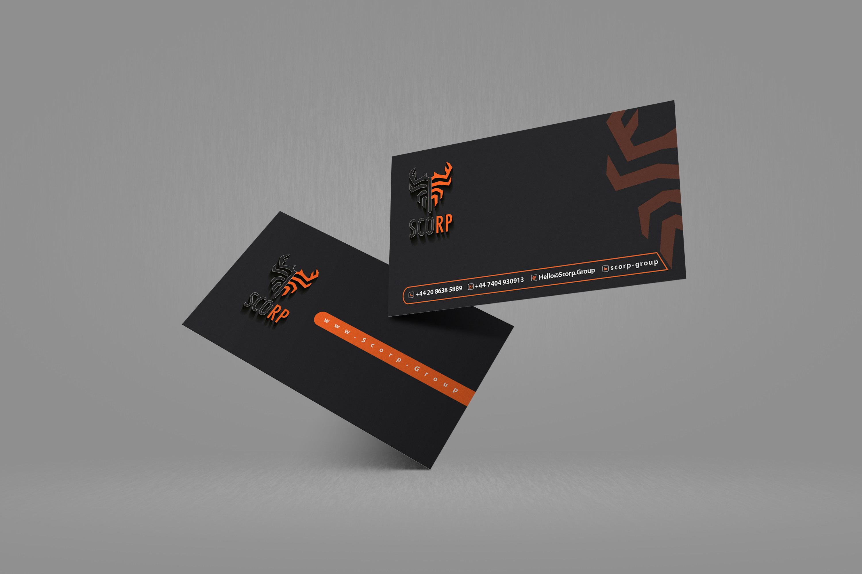 تصميم كارت شخصي