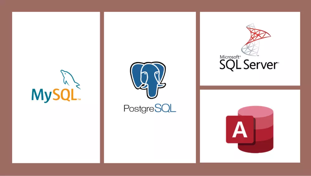 تصميم وبناء قاعدة بيانات مختلف الـ DBMS
