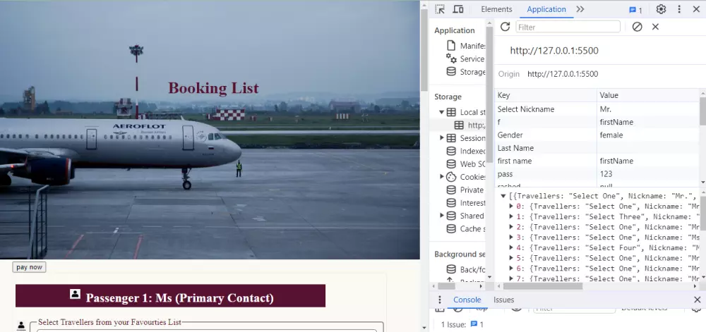 تنفيذصفحه ويب باستخدام html and css and javascript