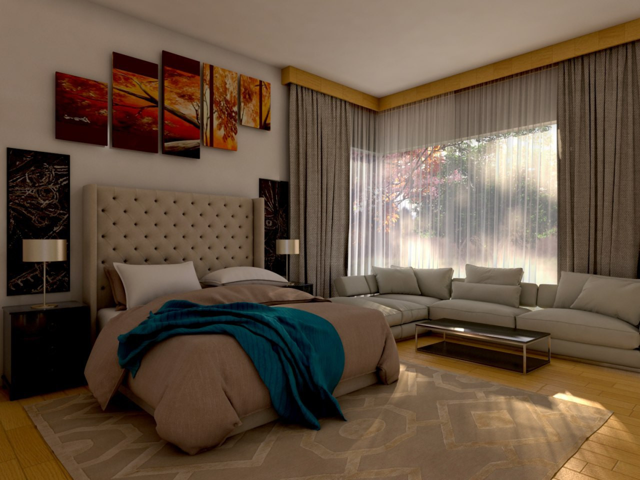 تصميم داخلي وخارجي وديكور