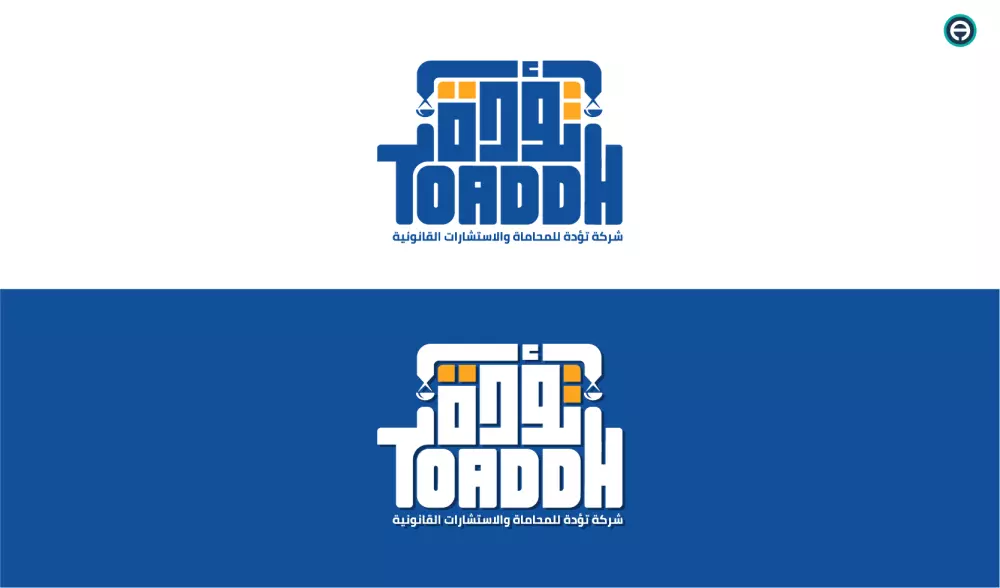 تصميم إبداعي لشعارك أو اسمك بالخط الكوفي الهندسي