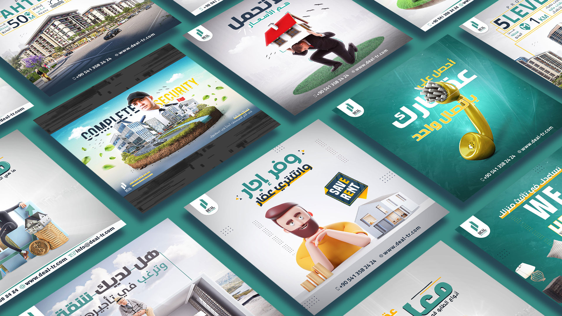 تصاميم سوشيال ميديا احترافية