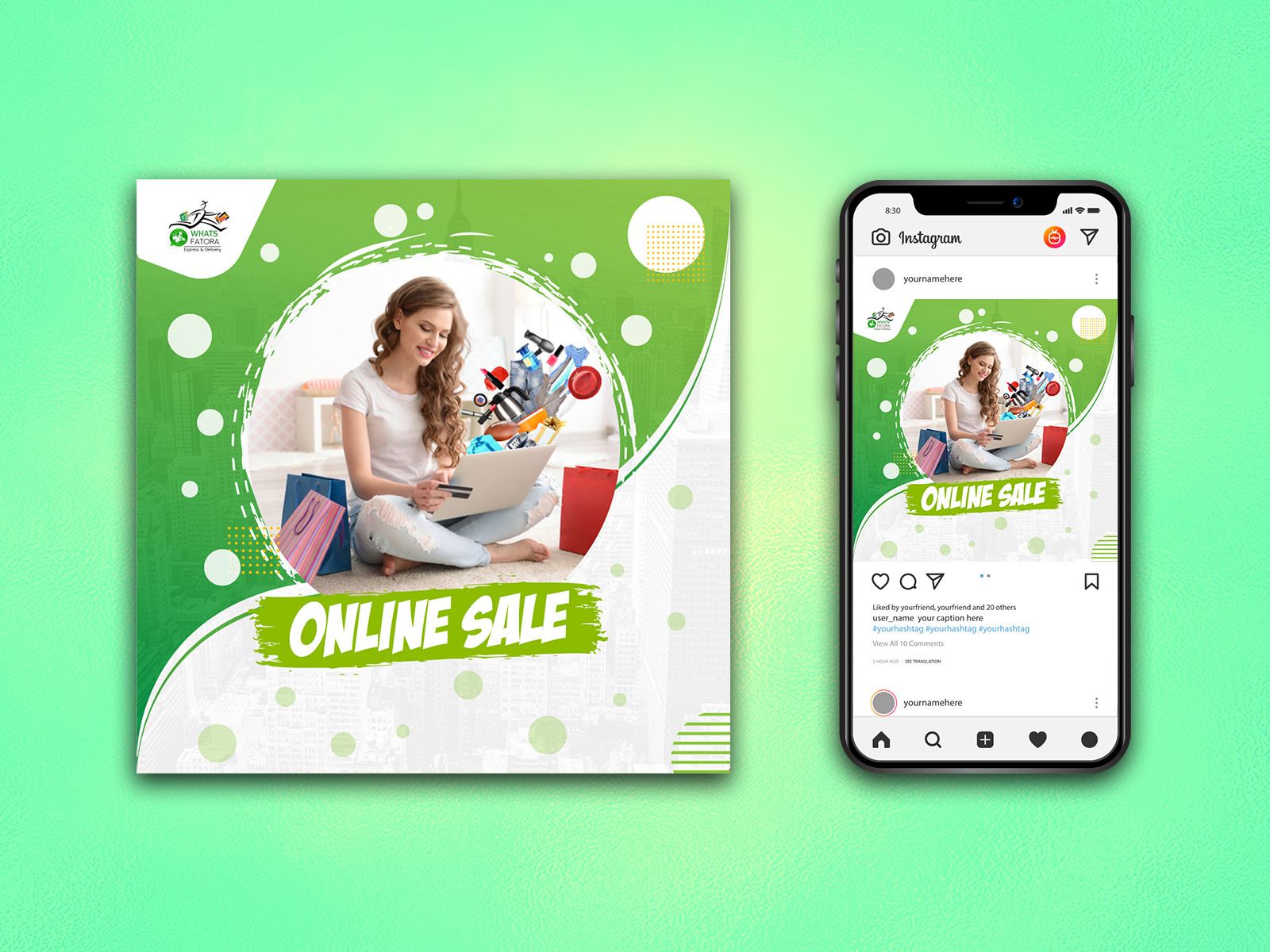 تصميمات سوشيال ميديا  احترافية