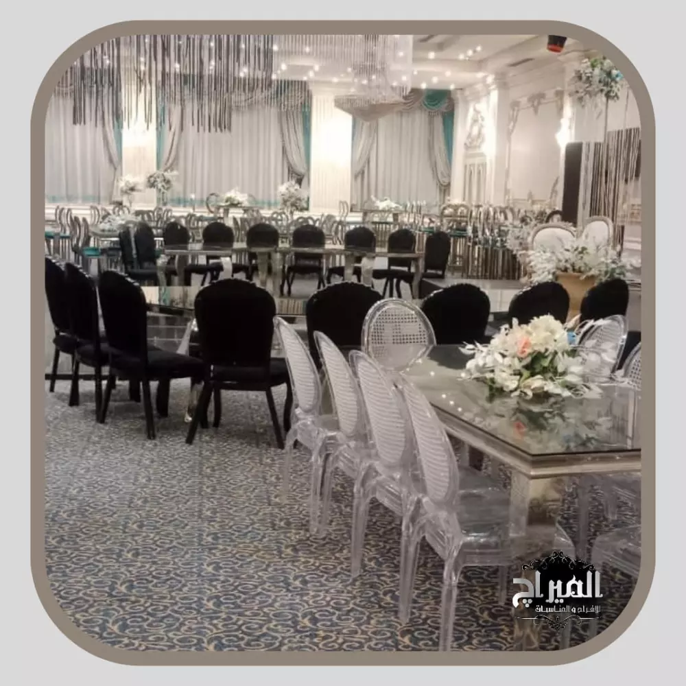 متخصصون في توريد وتجهيز مستلزمات الافراح