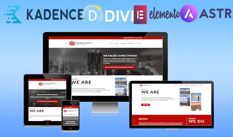 تصميم موقع متجاوب لشركتك او لمتجرك الالكترونى بالورد بريس