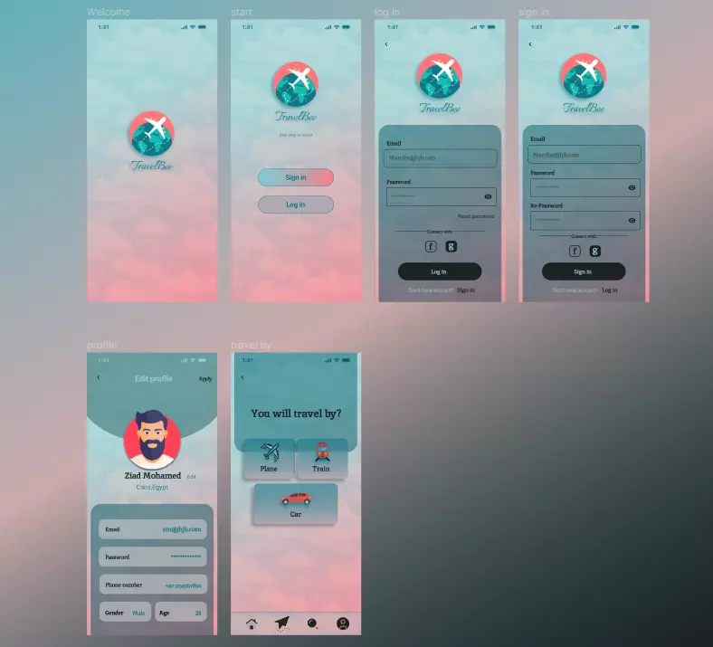 تصميم واجهات ويب وموبيل (UI/UX design)