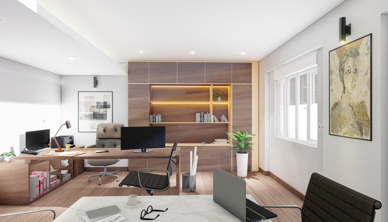 تصميم معماري 3d داخلي خارجي