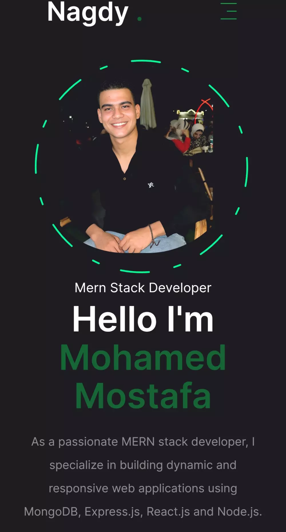 انشاء برتفليو خاص