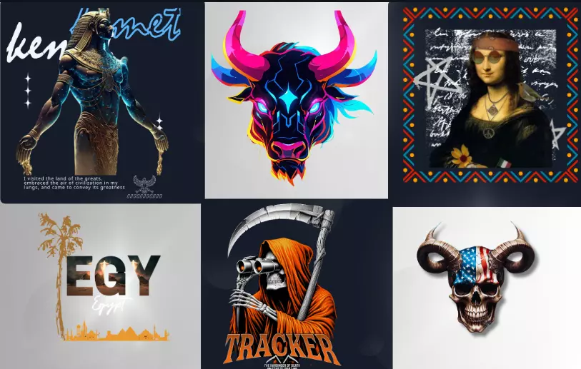 تصميم تيشيرتات مخصصة لخدمة الطباعة عند الطلب POD