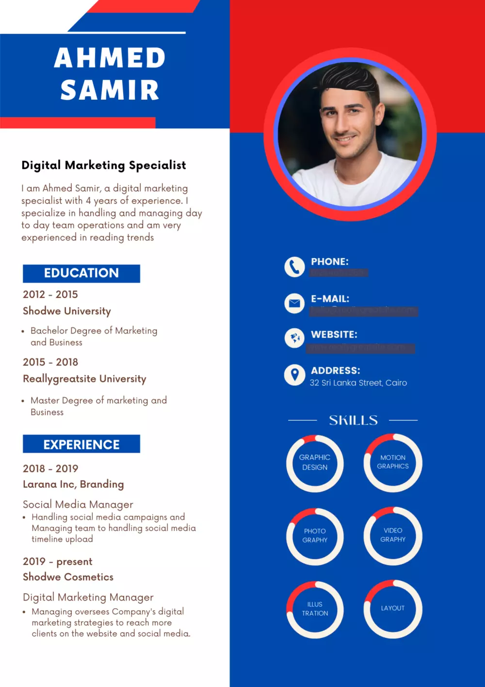 كتابة و تصميم السيرة الذاتية (CV) في أقل من يوم واحد