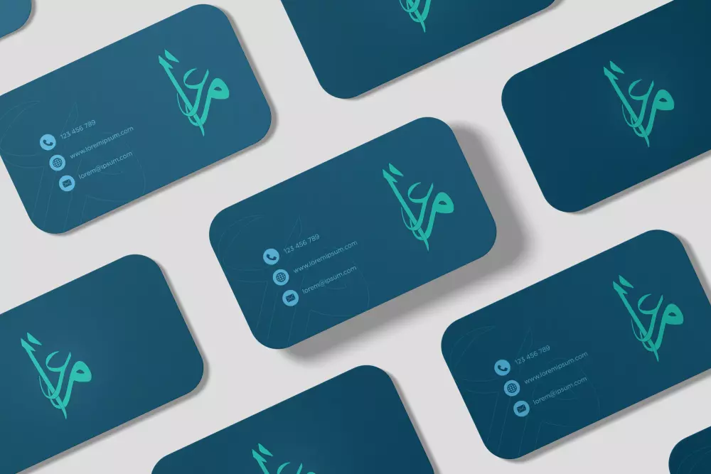تصميم بطاقة عمل "بزنس كارد" Business card